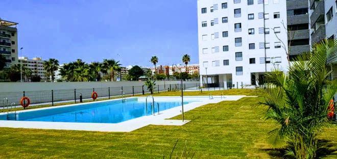 Ático con Piscina y Vistas al Mar Parque Litoral Apartamento Málaga Exterior foto