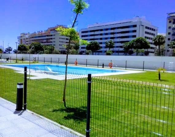 Ático con Piscina y Vistas al Mar Parque Litoral Apartamento Málaga Exterior foto